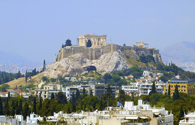 A glorious spring day in Athens