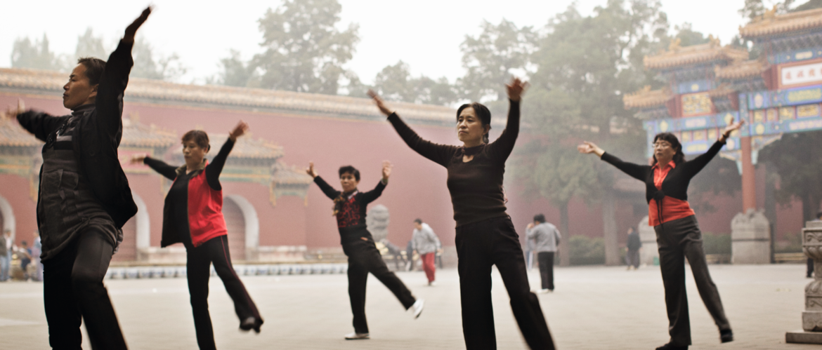 Women training for Parkinsons awareness